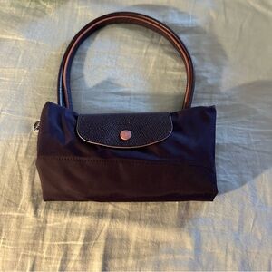 Longchamp Plum color small tote